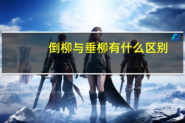 倒柳与垂柳有什么区别