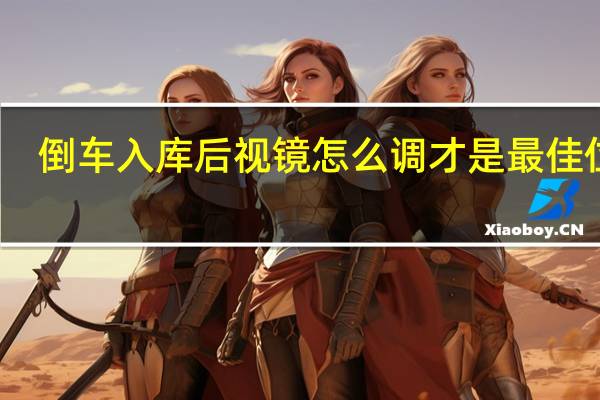 倒车入库后视镜怎么调才是最佳位置（倒车入库后视镜怎么调）