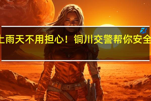 假期出行遇上雨天不用担心！铜川交警帮你安全行 到底什么情况嘞