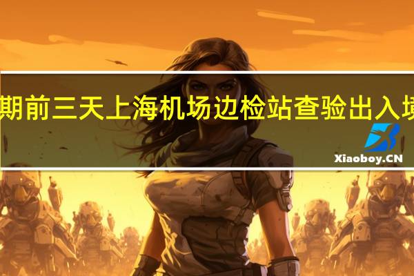 假期前三天上海机场边检站查验出入境人员18.6万人次