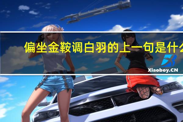 偏坐金鞍调白羽的上一句是什么