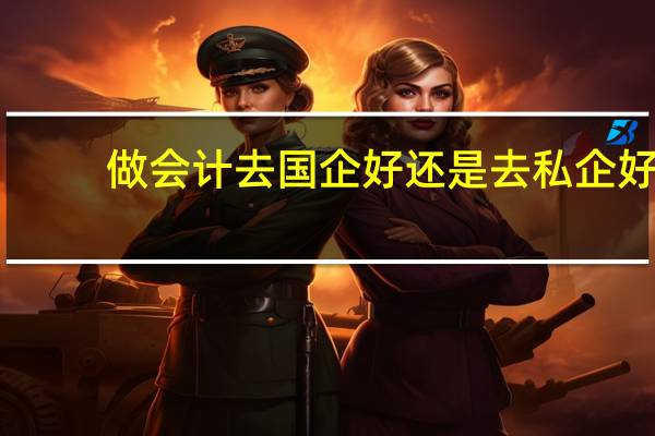 做会计去国企好还是去私企好