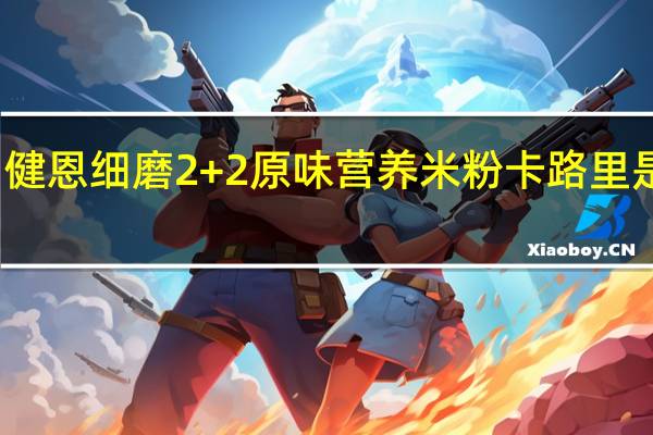 健恩 细磨2+2 原味营养米粉卡路里是多少