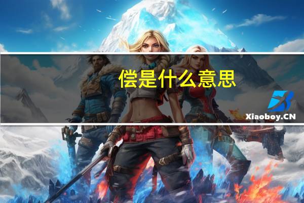 偿是什么意思