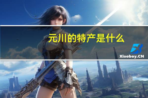 元川的特产是什么