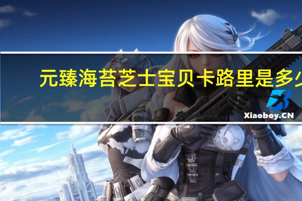 元臻 海苔芝士宝贝卡路里是多少