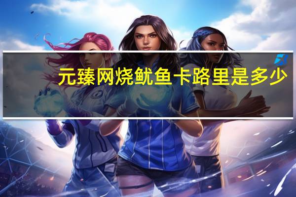 元臻 网烧鱿鱼卡路里是多少