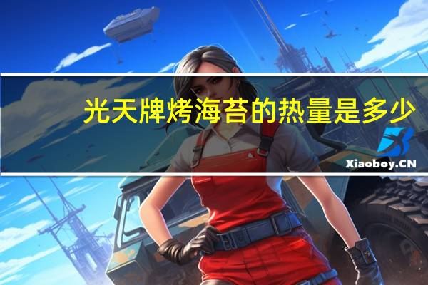 光天 牌烤海苔的热量是多少