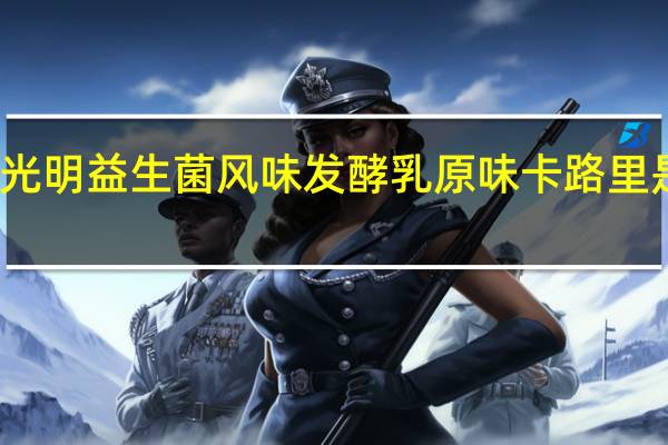 光明 益生菌 风味发酵乳 原味卡路里是多少