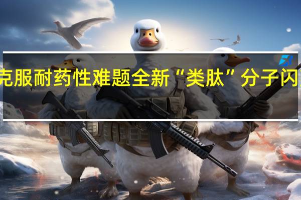 克服耐药性难题 全新“类肽”分子闪亮登场