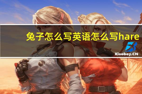 兔子怎么写英语怎么写hare