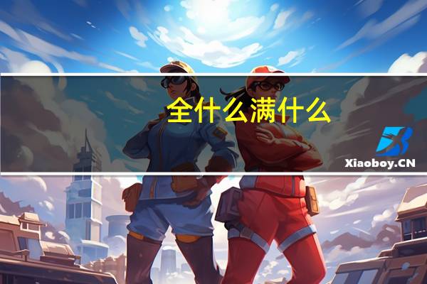 全什么满什么