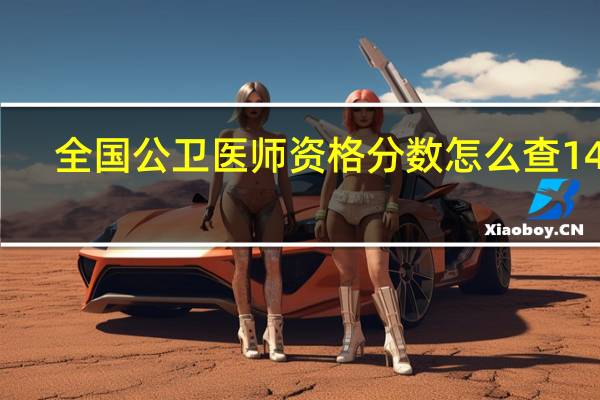 全国公卫医师资格分数怎么查14年