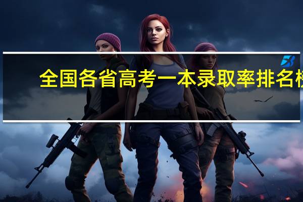 全国各省高考一本录取率排名榜