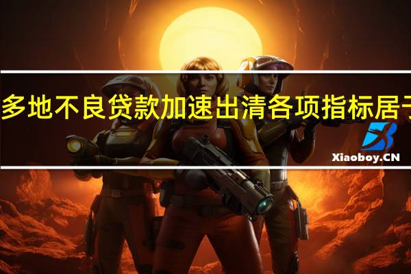 全国多地不良贷款加速出清 各项指标居于合理区间