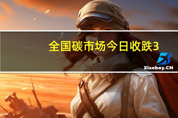 全国碳市场今日收跌3.29%报72.30元/吨