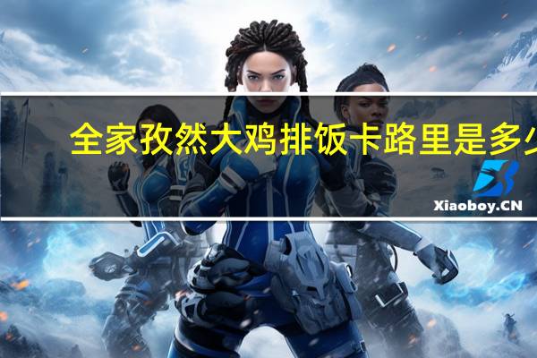 全家 孜然大鸡排饭卡路里是多少