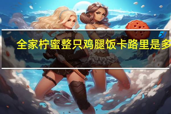 全家 柠蜜整只鸡腿饭卡路里是多少