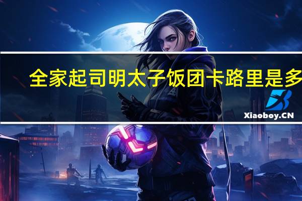 全家 起司明太子饭团卡路里是多少