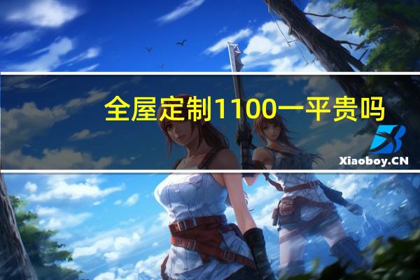 全屋定制1100一平贵吗（110平全屋定制要多少钱）