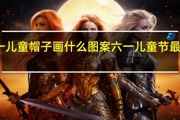 六一儿童帽子画什么图案 六一儿童节最好看的画