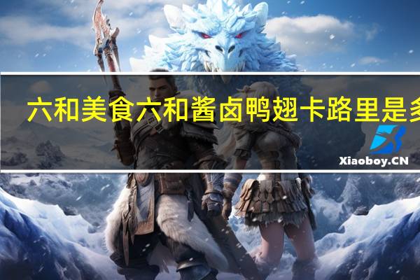 六和美食 六和 酱卤鸭翅卡路里是多少