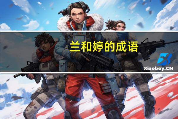兰和婷的成语