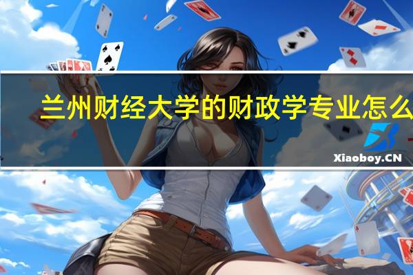 兰州财经大学的财政学专业怎么样