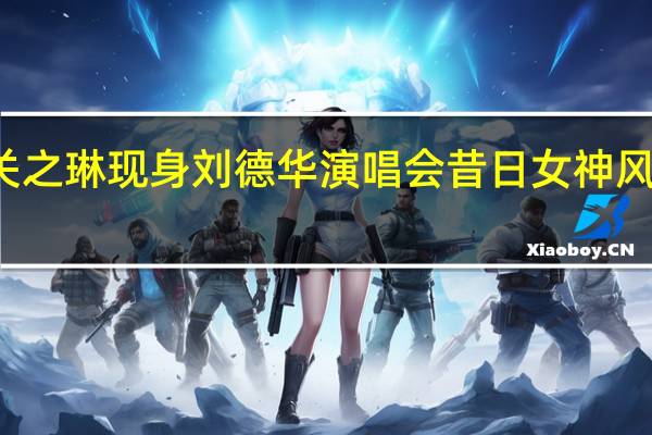 关之琳现身刘德华演唱会 昔日女神风采依旧