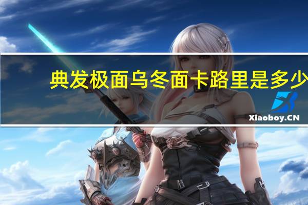 典发 极面乌冬面卡路里是多少
