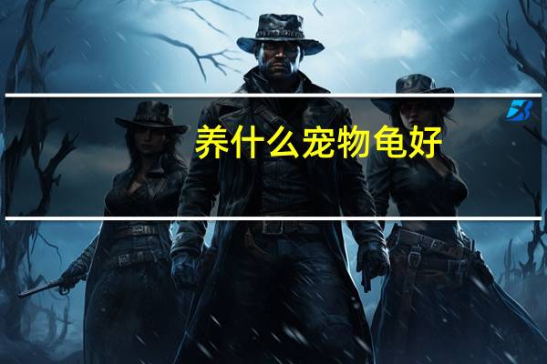 养什么宠物龟好