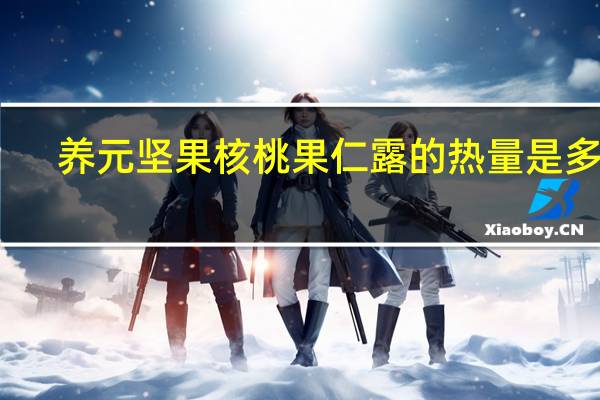 养元 坚果核桃果仁露的热量是多少