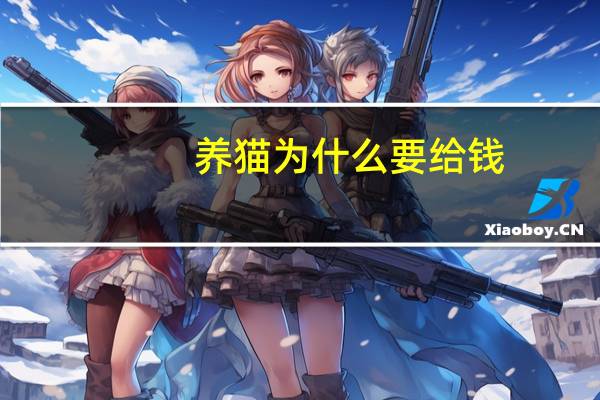 养猫为什么要给钱