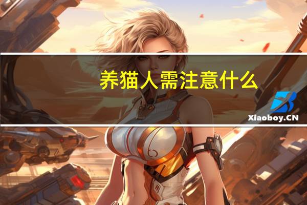 养猫人需注意什么