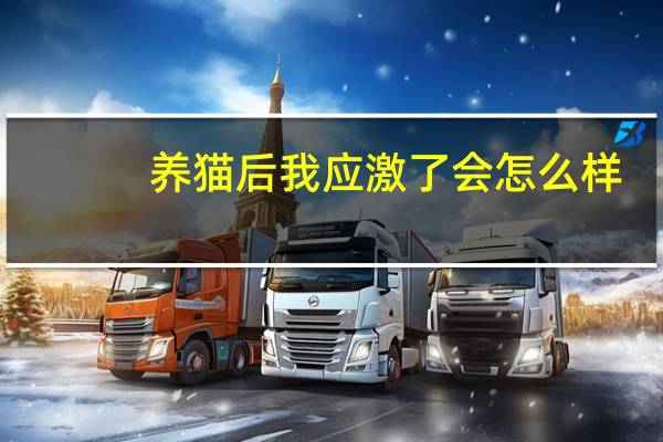 养猫后我应激了会怎么样