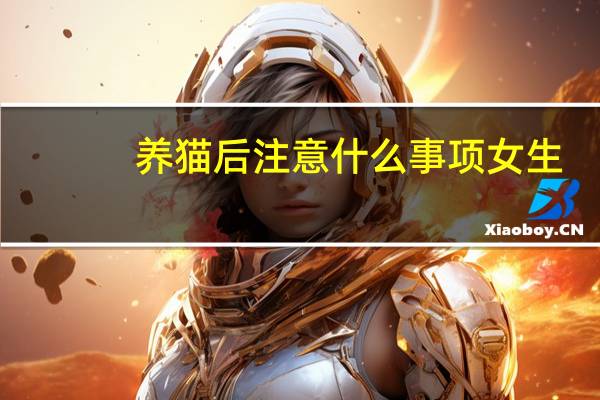 养猫后注意什么事项女生