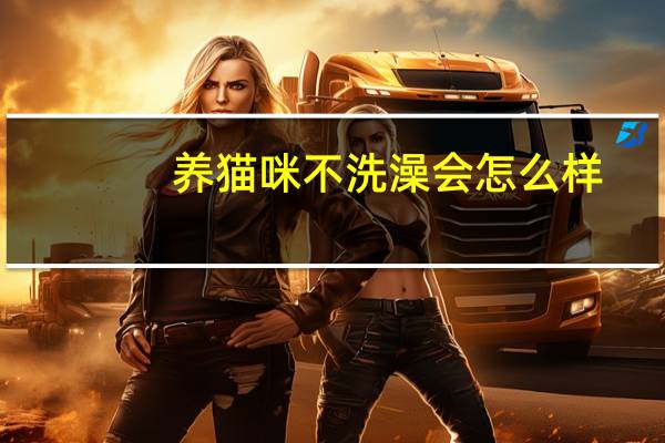 养猫咪不洗澡会怎么样