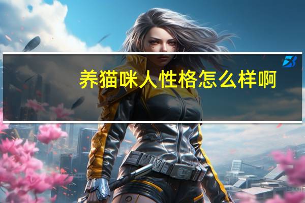 养猫咪人性格怎么样啊