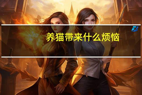 养猫带来什么烦恼