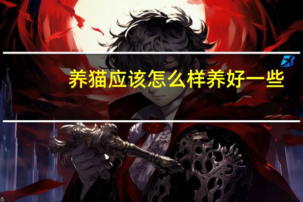 养猫应该怎么样养好一些