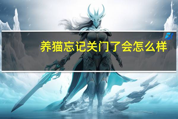 养猫忘记关门了会怎么样