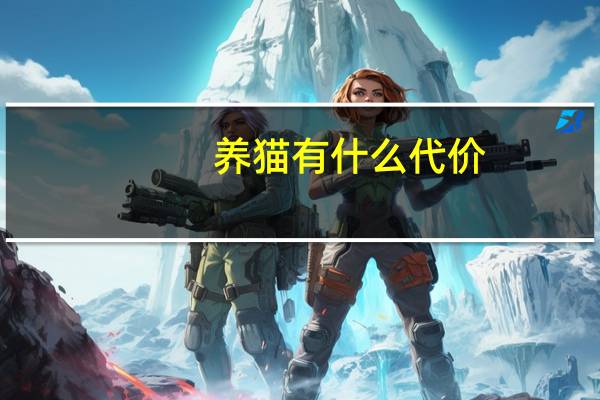 养猫有什么代价