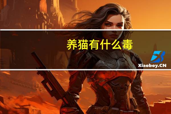 养猫有什么毒