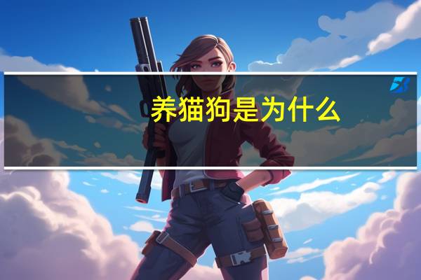 养猫狗是为什么