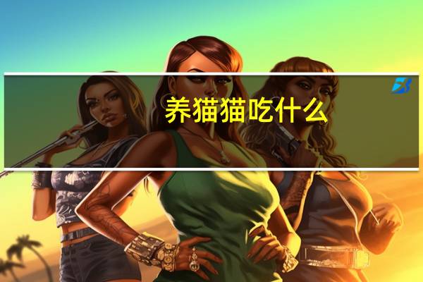 养猫猫吃什么
