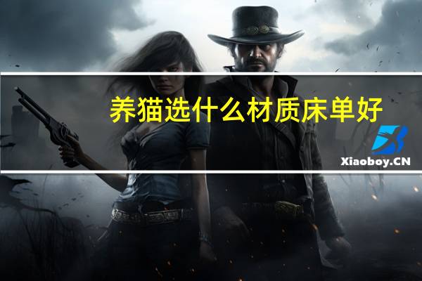 养猫选什么材质床单好