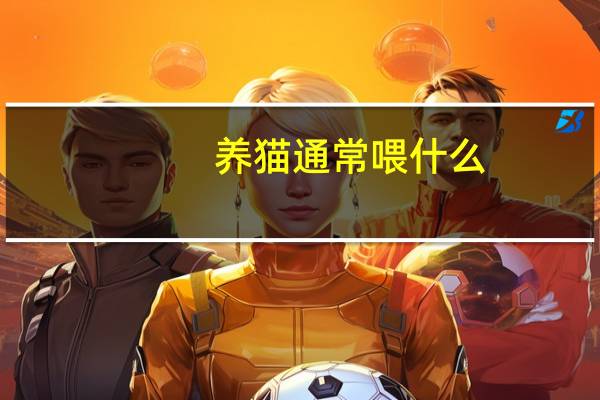 养猫通常喂什么