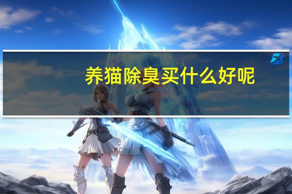 养猫除臭买什么好呢