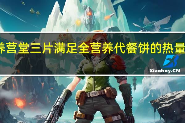 养营堂 三片满足 全营养代餐饼的热量是多少