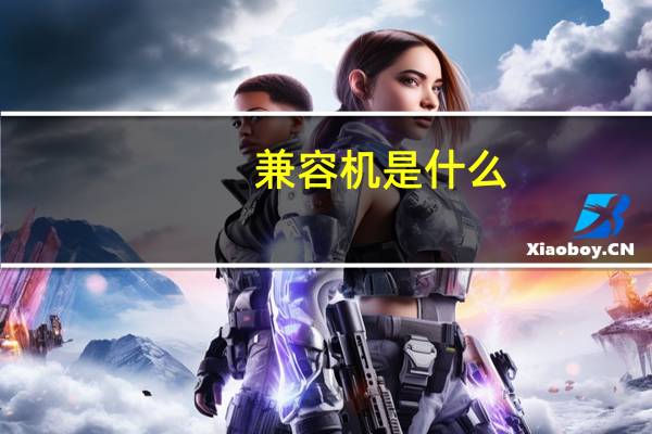 兼容机是什么（兼容机是什么意思）